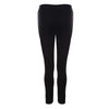Fashion Solid Double Eyelets Criss Cross Skinny Leggings