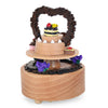 Rotatable Fancy Cake Wooden Music Box Toy for Kids