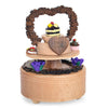 Rotatable Fancy Cake Wooden Music Box Toy for Kids