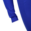 Fashion Solid Long Sleeve Loose Pants Jumpsuit with Zipper for Women