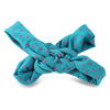 Sweet Allover Polka Dot Print Cotton Criss Cross Headwrap for Baby