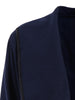 Fashionable Turtleneck Long Sleeve Asymmetric Coat For Women
