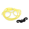 Funny DIY Drinking Glasses Straw with Mustache for Party
