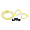 Funny DIY Drinking Glasses Straw with Mustache for Party