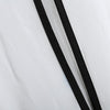 Women Stylish Chiffon Shirt Round Neck Stitching Top