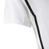 Women Stylish Chiffon Shirt Round Neck Stitching Top
