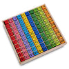 YOULEBI Multiplication Table Educational Toy 10 x 10 Figure Blocks for Child