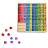YOULEBI Multiplication Table Educational Toy 10 x 10 Figure Blocks for Child