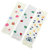 Fresh Style Flounce Embellished Floral Kneepads Sock for Baby