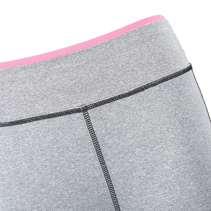 Yoga Sport Pants Compression Tight Leggings with Side Stripe