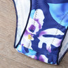 Sexy Halter Floral Print Women Bikini Set