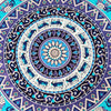 Chic Elephant Print Circle Women's Cover Up