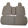 Car Seat Cover Flax Fabric Winter Soft and Warm Plush Cushion