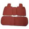 Car Seat Cover Flax Fabric Winter Soft and Warm Plush Cushion