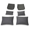 Car Seat Cover Flax Fabric Winter Soft and Warm Plush Cushion