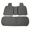 Car Seat Cover Flax Fabric Winter Soft and Warm Plush Cushion