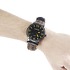 EMAK Multifunctional Survival Paracord Bracelet Watch with Compass Flint Fire Starter Scraper Whistle Gear