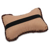 Redwood Beads Lumbar Bolster Car Waist Cushion