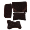 Redwood Beads Lumbar Bolster Car Waist Cushion
