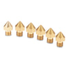 Anet 6pcs Thermostable 3D Printer Part Extruder Brass Nozzle Head