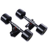 PUENTE 2pcs Universal Durable Magnesium Alloy 7 inch Skateboard Truck with Wheel