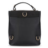 Guapabien Fashionable Loop Lock Backpack Frosted Flap Handbag Women Tote Bag