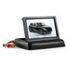 Foldable 4.3 Inch HD Car Reversing Digital LCD Color Monitor Display NTSC PAL