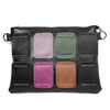 Guapabien Mixed Color Quadrate Patchwork Clutch Women Shoulder Bag