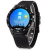 KingWear KW88 Android 5.1 1.39 inch Amoled Screen 3G Smartwatch Phone MTK6580 Quad Core 1.39GHz 512MB RAM 4GB ROM GPS Gravity Sensor Pedometer