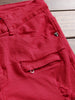 Zip Fly Straight Leg Biker Jeans