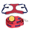 Royal Wise R Dog LED Lights Illuminating Adjustable Collar Harness Leash for Training Walking Running
