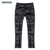 TAPOO Casual Military Pattern Print Male Straight Outdoor Pants