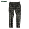 TAPOO Casual Military Pattern Print Male Straight Outdoor Pants