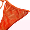 Halter Tie String Triangle Velvet Swimsuit Women Bikini