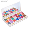 MISS ROSE 21 Color Pearly Eye Shadow Box with Mirror