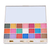 MISS ROSE 21 Color Pearly Eye Shadow Box with Mirror