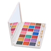 MISS ROSE 21 Color Pearly Eye Shadow Box with Mirror