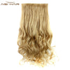 AISI HAIR Fashion Long Curly Synthetic 5 Clips in Wig Extensions