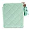 Fashion Rhombus Stripe Multicard Hasp Wallet for Women