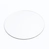 3D Silver Circle Mirror Wall Stickers DIY Decor