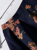 Floral Knee Length A-Line Skirt