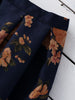 Floral Knee Length A-Line Skirt