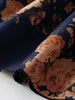 Floral Knee Length A-Line Skirt
