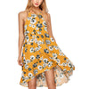 Floral Sleeveless Smock Mini Dress