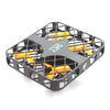 HAPPYCOW 777 - 382 SKY PHANTOM Fully Protected Mini RC Quadcopter RTF 2.4GHz 4CH 6-axis Gyro 3D Roll Speed Switch LED Light