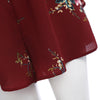 Off The Shoulder Flounce Chiffon Floral Print Women Jumpsuit