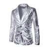 Fashionable Shinny Blazer + Pants Twinset Suits For Men
