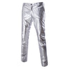 Fashionable Shinny Blazer + Pants Twinset Suits For Men