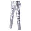 Fashionable Shinny Blazer + Pants Twinset Suits For Men