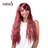 Adiors Long Side Bang Zig Zag Wave Synthetic Wig